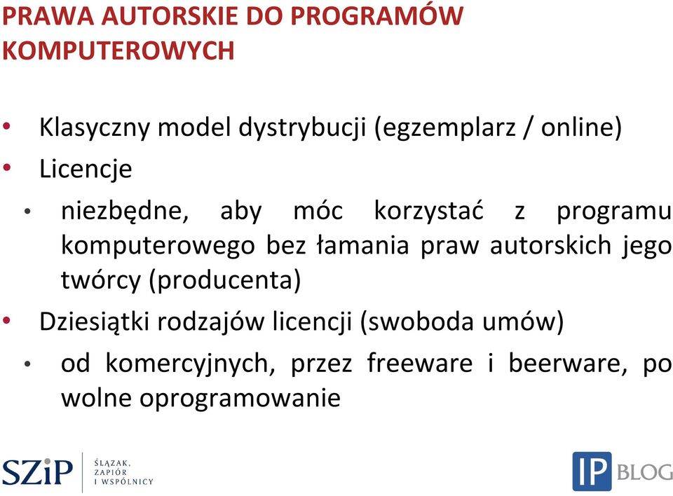 komputerowego bez łamania praw autorskich jego twórcy (producenta) Dziesiątki