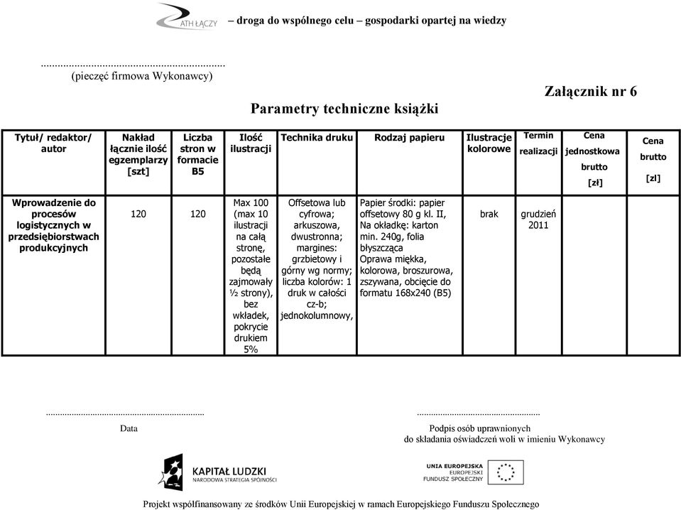 arkuszowa, margines: grzbietowy i górny wg normy; druk w całości cz-b; jednokolumnowy, Na okładkę: