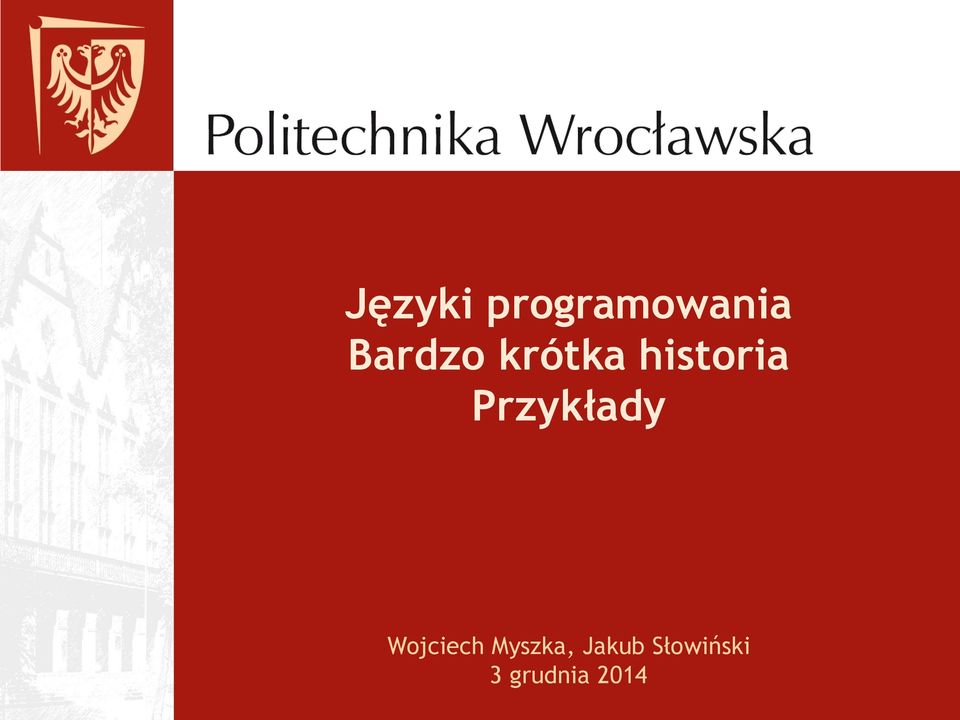 Przykłady Wojciech