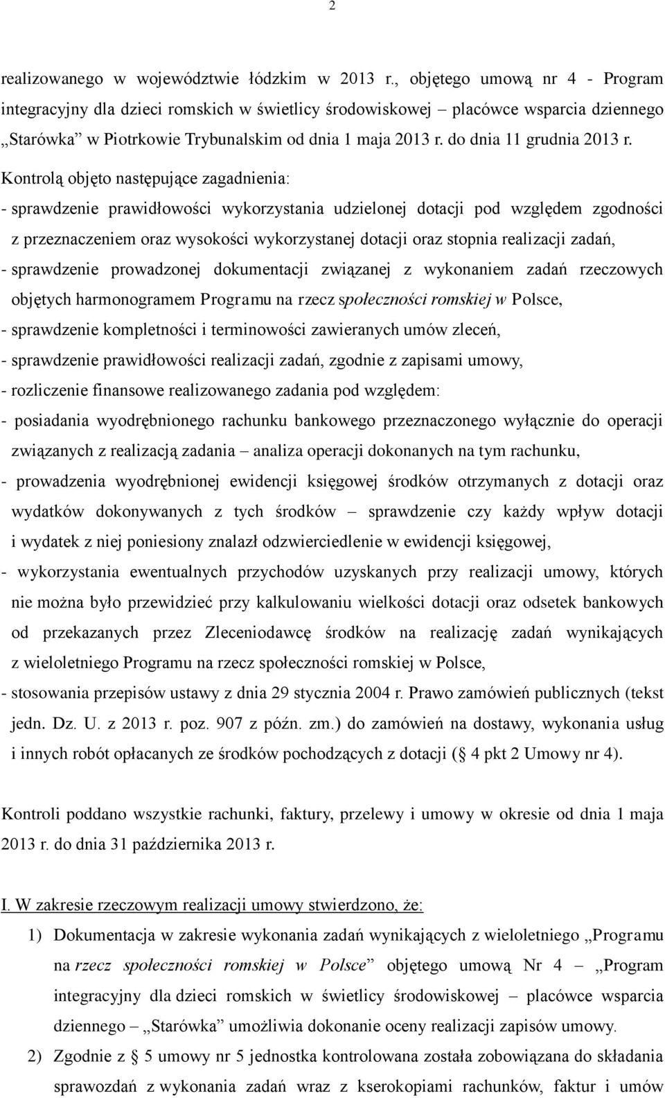 do dnia 11 grudnia 2013 r.