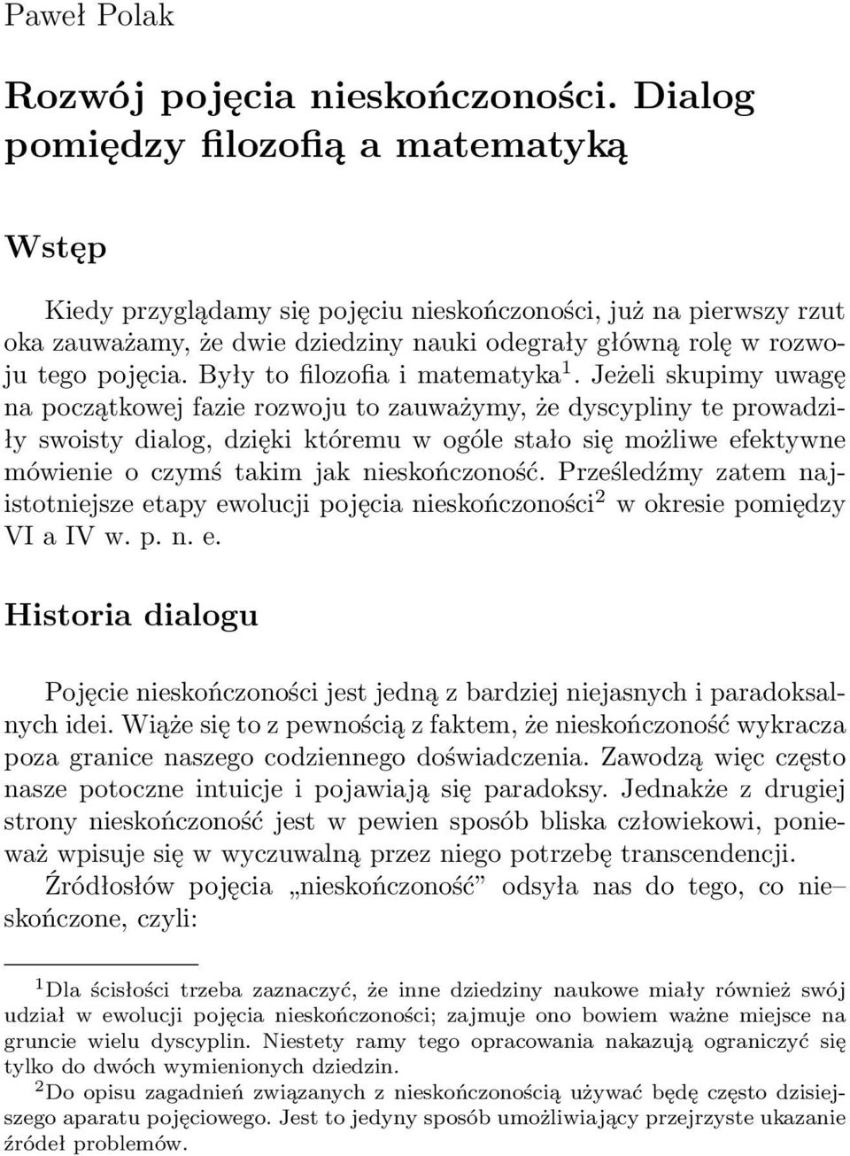 Były to filozofia i matematyka 1.