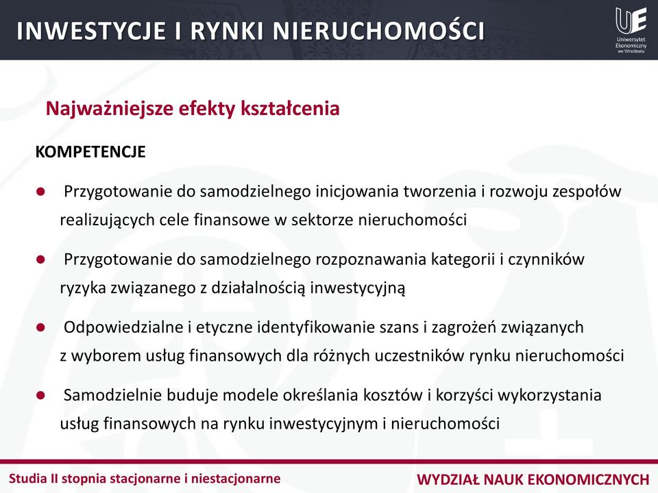 inwestycyjną Odpowiedzialne i etyczne identyfikowanie szans i zagrożeń związanych z wyborem usług finansowych dla różnych uczestników