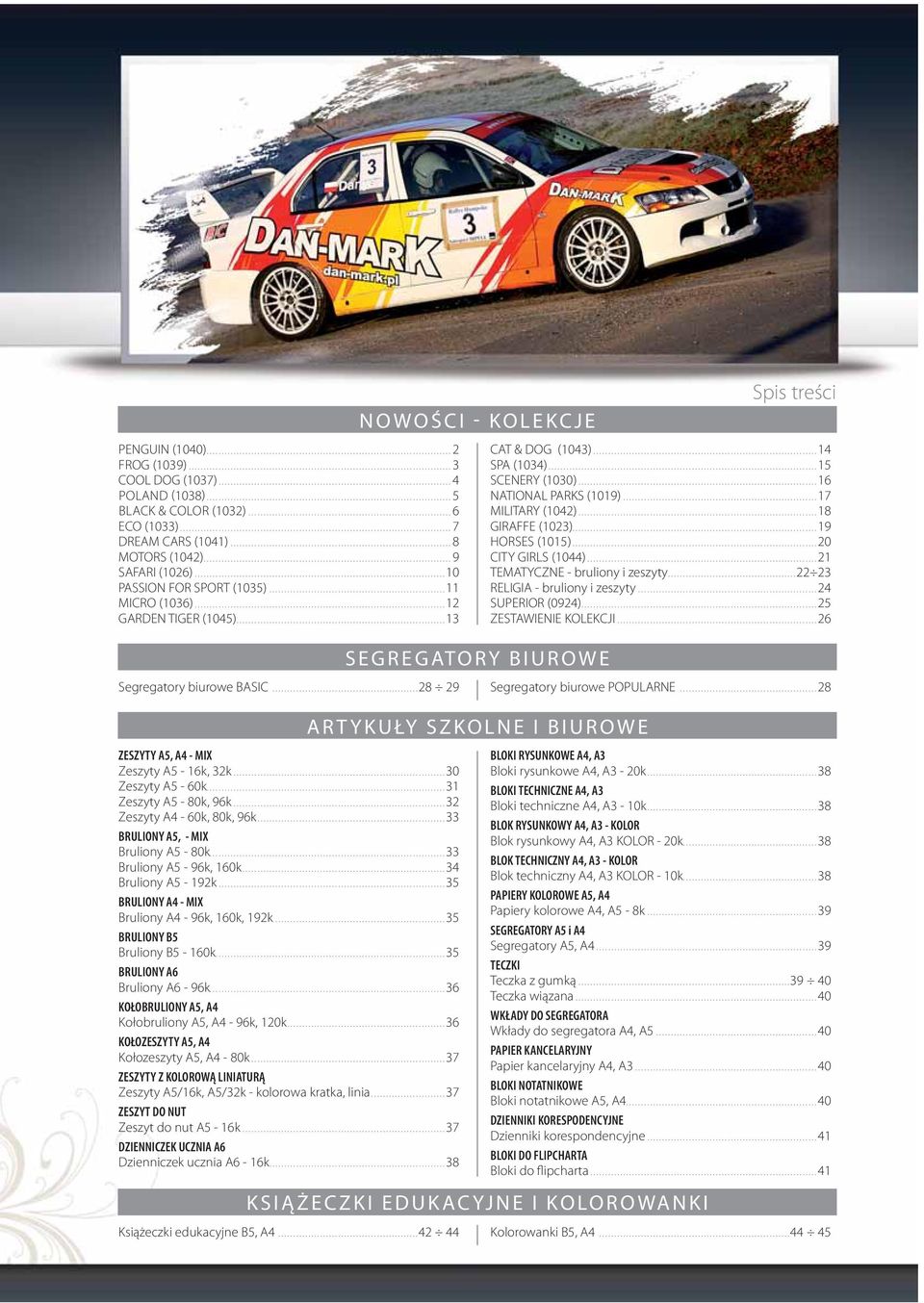................................................................... 6 ECO (33)........................................................................................... 7 DREAM CARS (41).