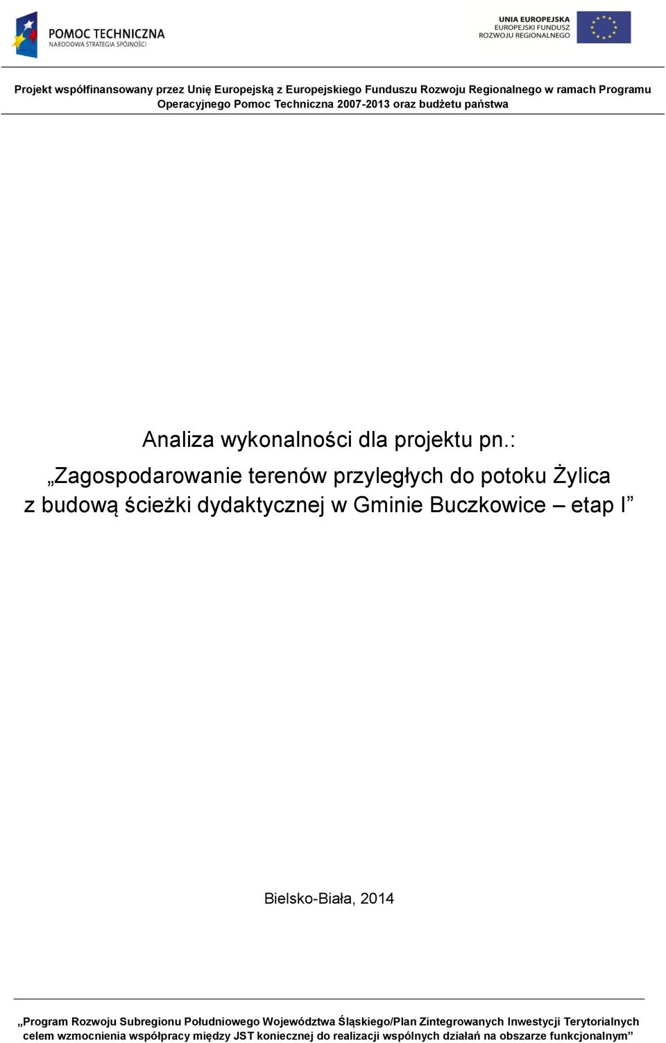 do potoku Żylica z budową ścieżki