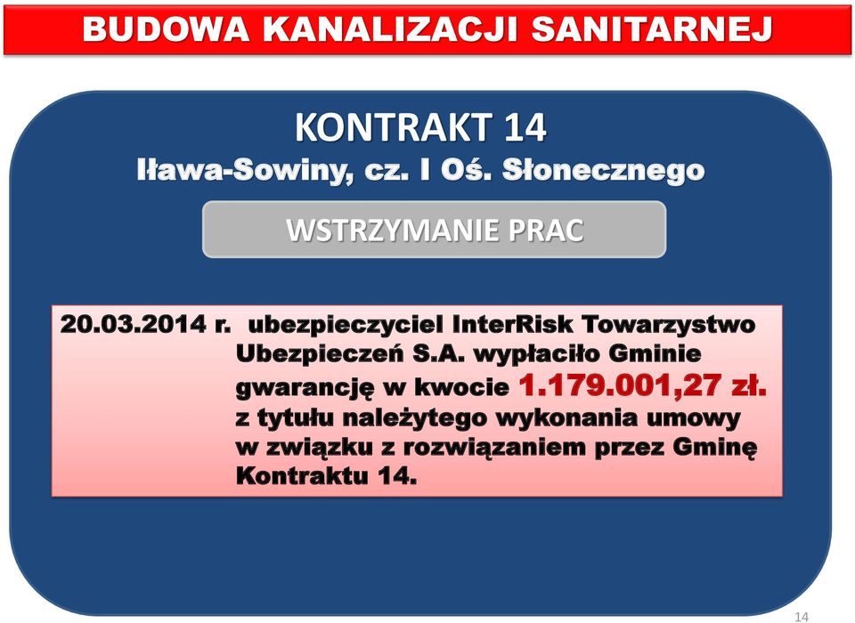 ubezpieczyciel InterRisk Towarzystwo Ubezpieczeń S.A.