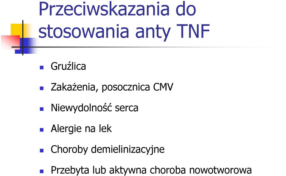 Niewydolność serca Alergie na lek Choroby