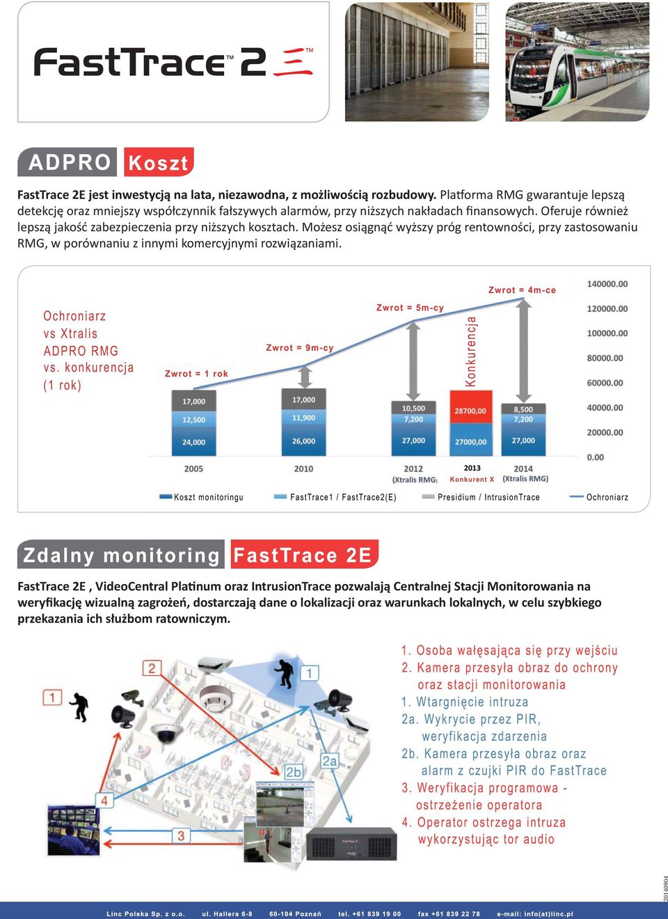 Oferuje również lepszą jakość zabezpieczenia przy niższych kosztach.