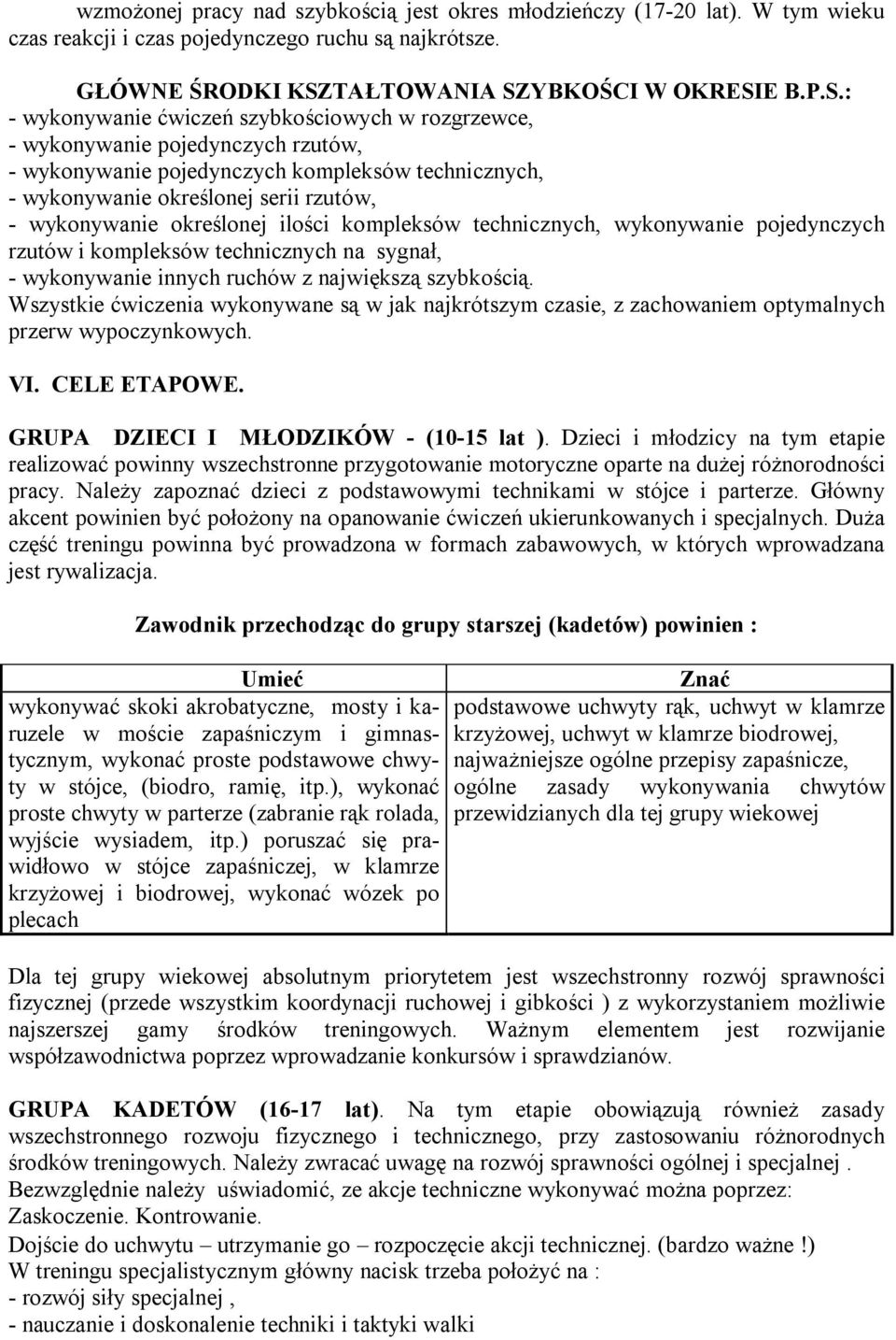 YBKOŚCI W OKRESI