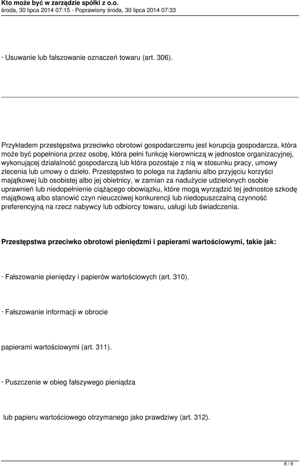 działalność gospodarczą lub która pozostaje z nią w stosunku pracy, umowy zlecenia lub umowy o dzieło.