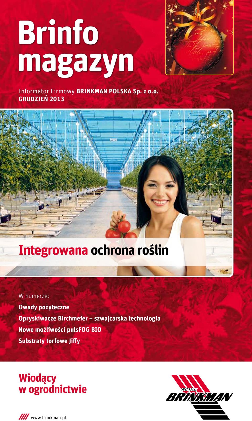 mator Firmowy BRINKMAN POLSKA Sp. z o.o. grudzień 2013 Integrowana