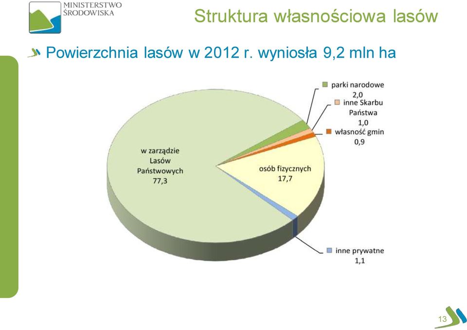 Powierzchnia lasów