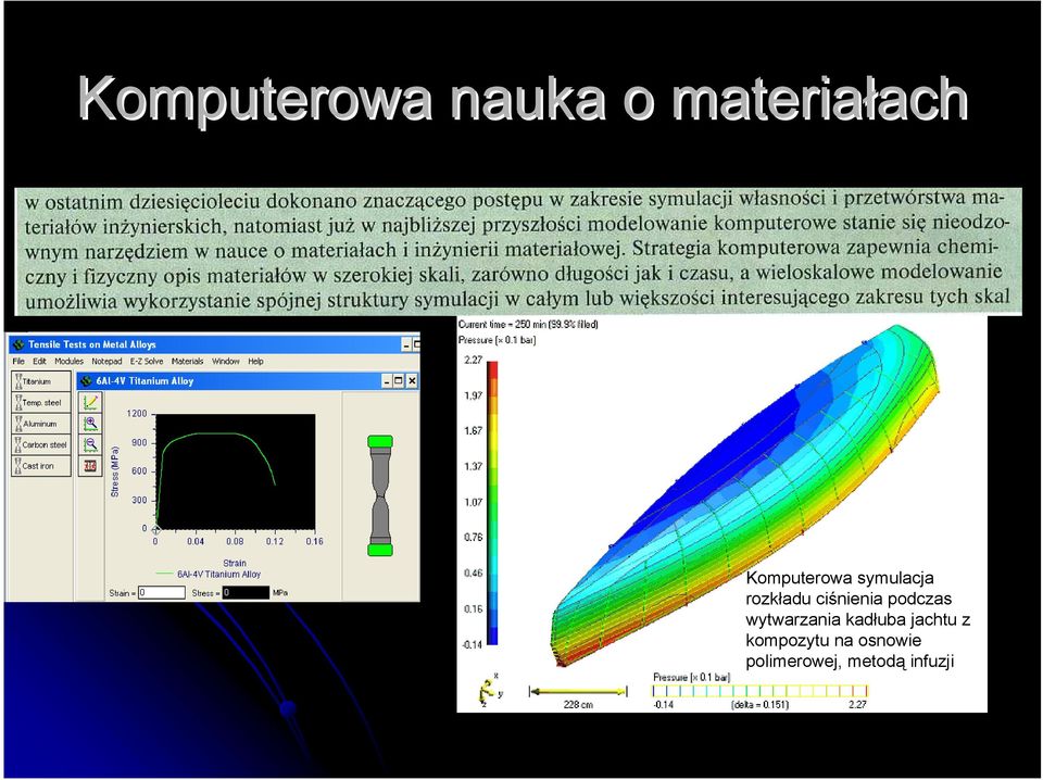 podczas wytwarzania kadłuba jachtu z