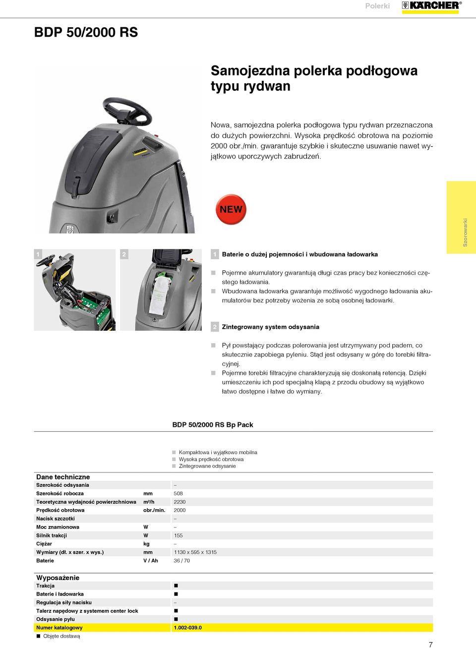 NEW 1 2 1 Baterie o dużej pojemności i wbudowana ładowarka Pojemne akumulatory gwarantują długi czas pracy bez konieczności częstego ładowania.