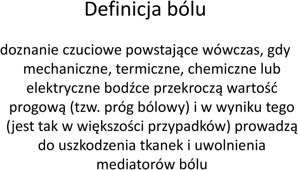 wartość progową (tzw.