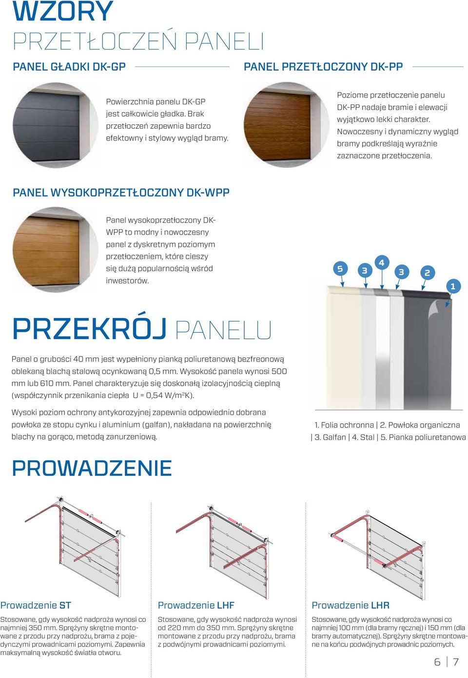 PANEL WYSOKOPRZETŁOCZONY DK-WPP Panel wysokoprzetłoczony DK- WPP to modny i nowoczesny panel z dyskretnym poziomym przetłoczeniem, które cieszy się dużą popularnością wśród inwestorów.