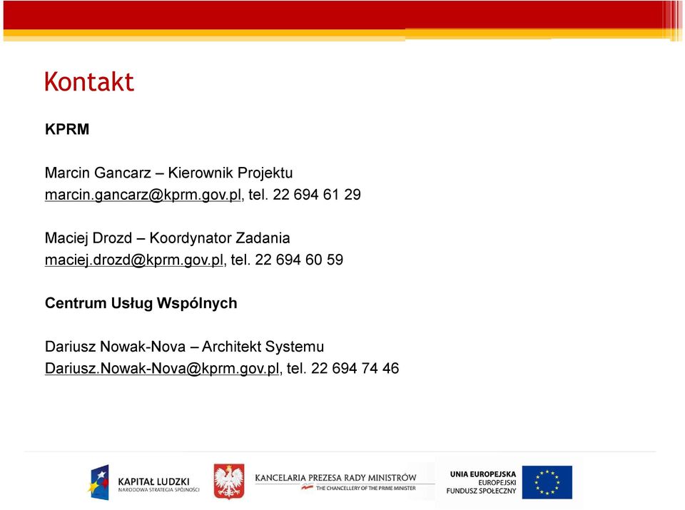 drozd@kprm.gov.pl, tel.