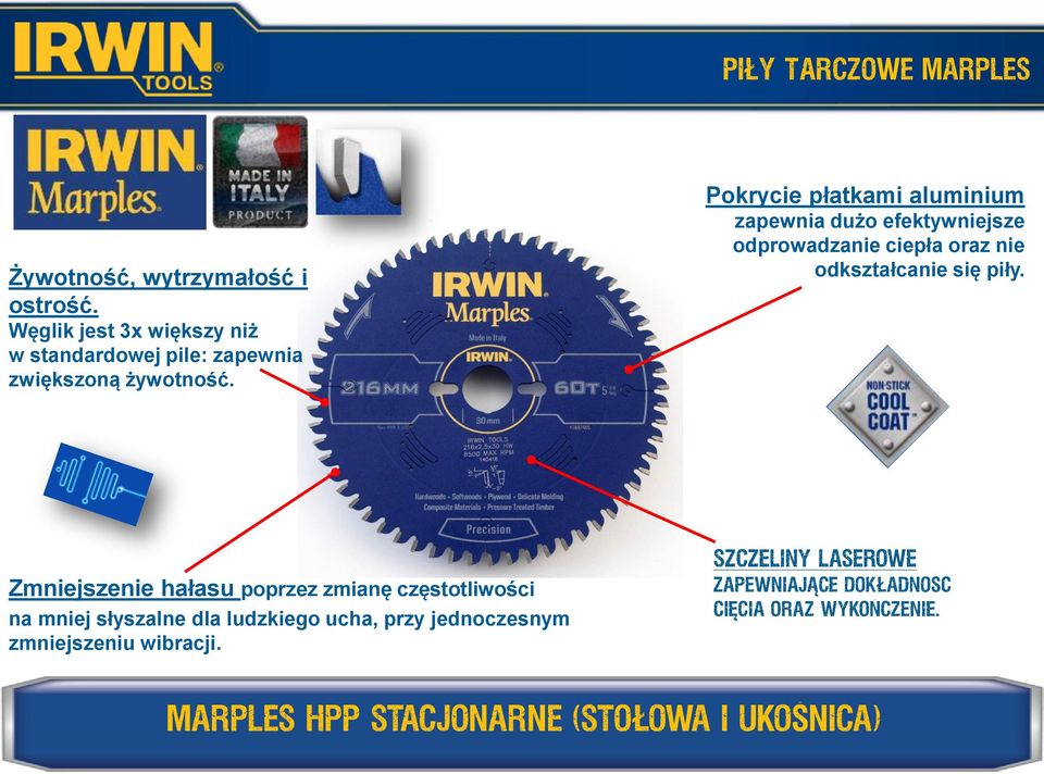 Pokrycie płatkami aluminium zapewnia dużo efektywniejsze odprowadzanie ciepła oraz nie