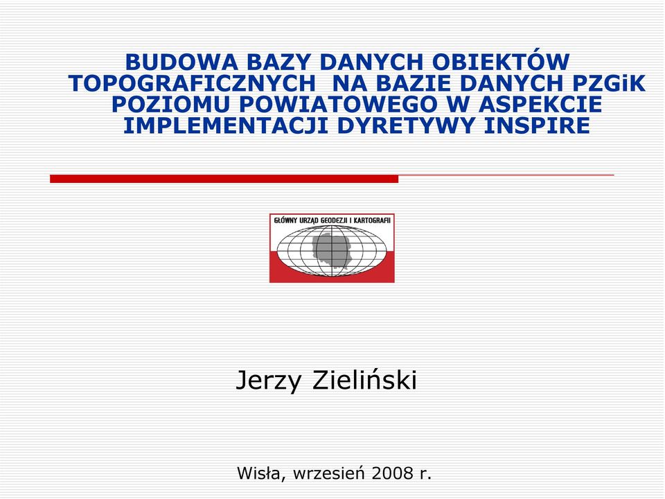 POZIOMU POWIATOWEGO W ASPEKCIE
