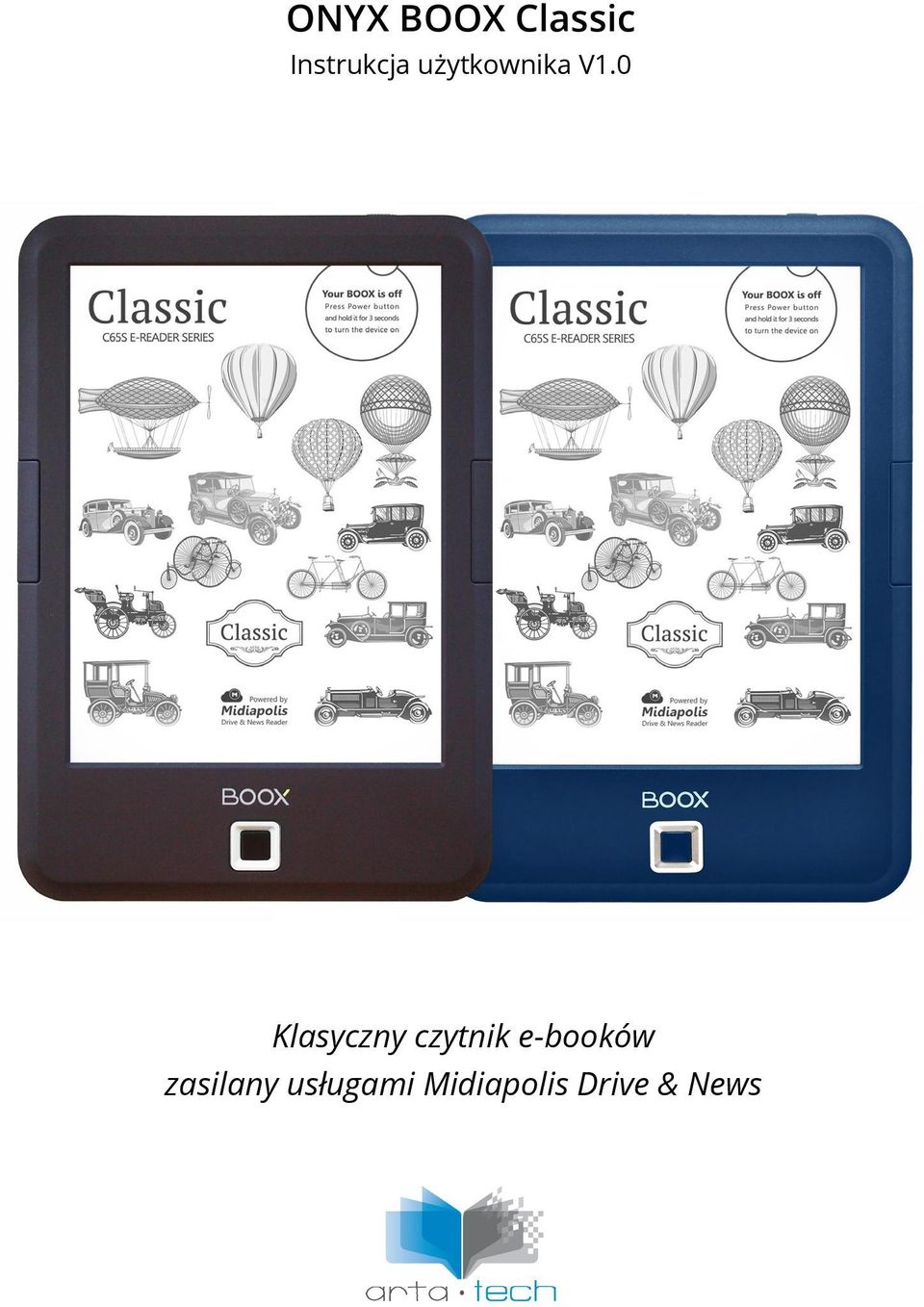 0 Klasyczny czytnik e-booków