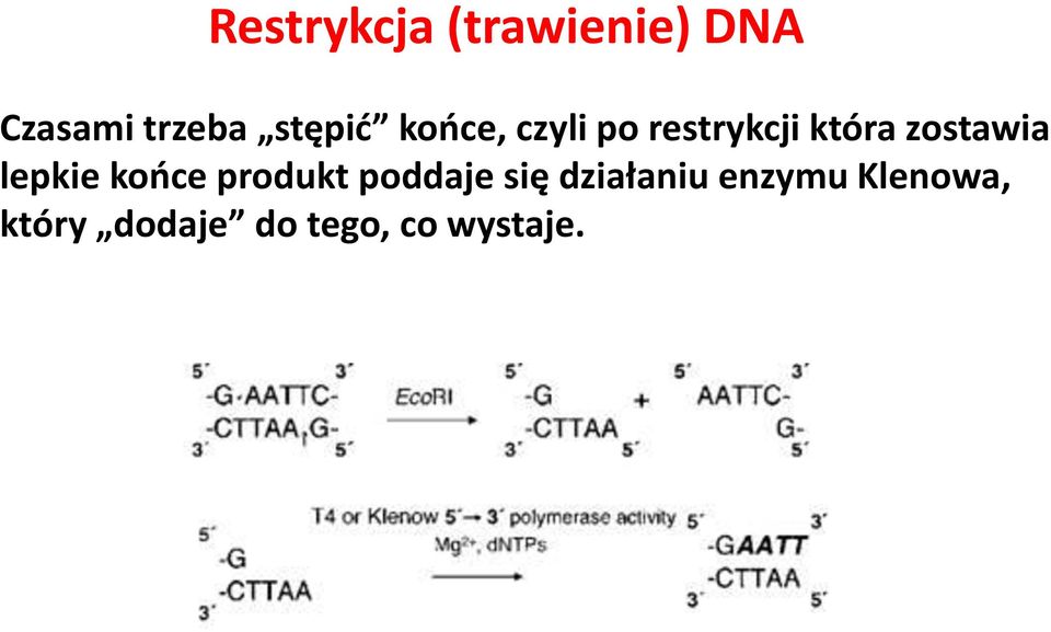 zostawia lepkie końce produkt poddaje się