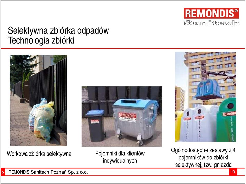 klientów indywidualnych Ogólnodostępne zestawy