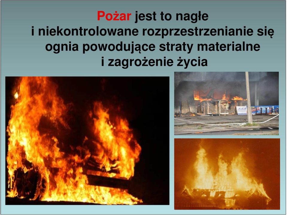 rozprzestrzenianie się ognia