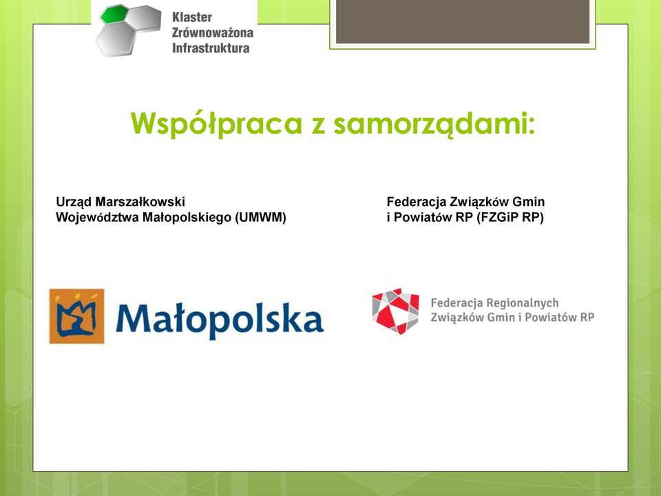 Małopolskiego (UMWM) Federacja