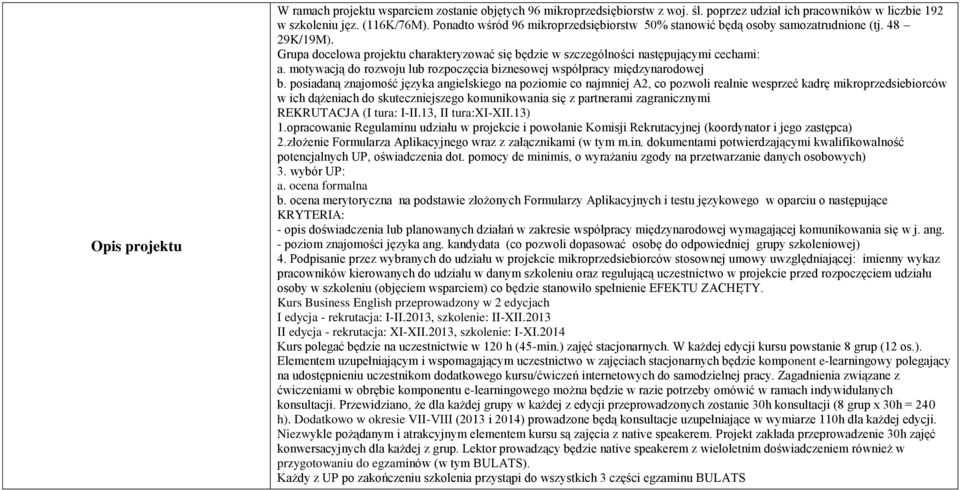 motywacją do rozwoju lub rozpoczęcia biznesowej współpracy międzynarodowej b.