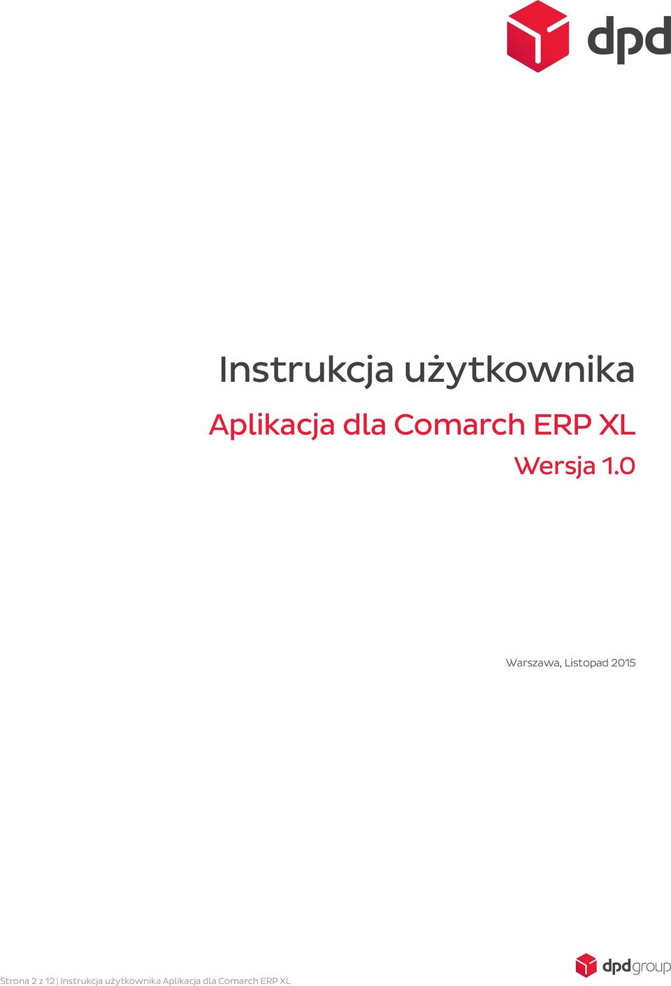 0 Warszawa, Listopad 2015 Strona 2 z