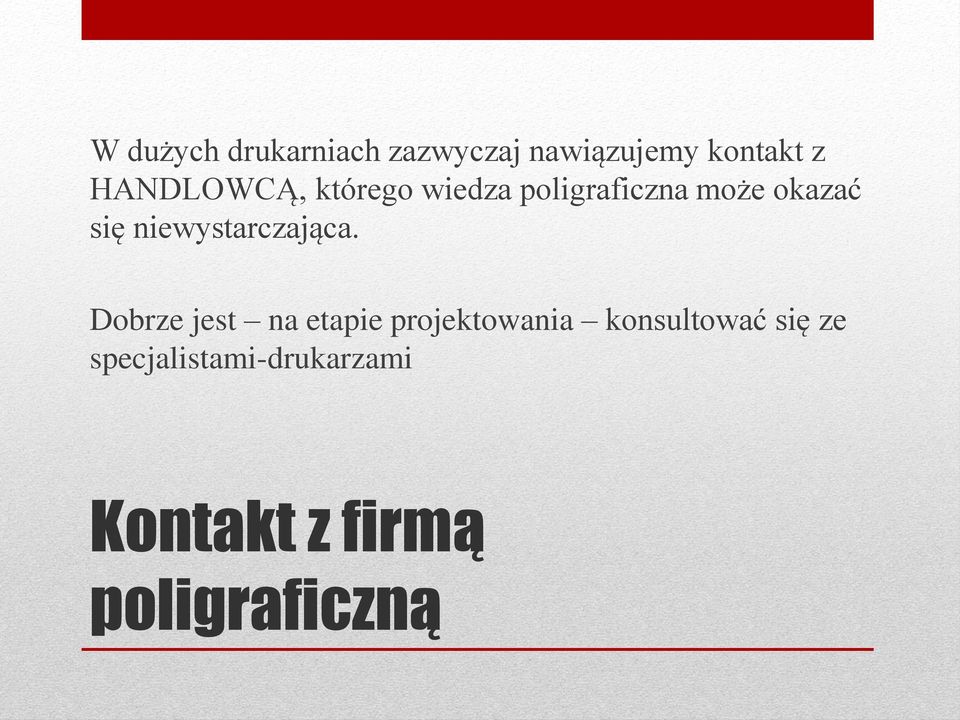 niewystarczająca.