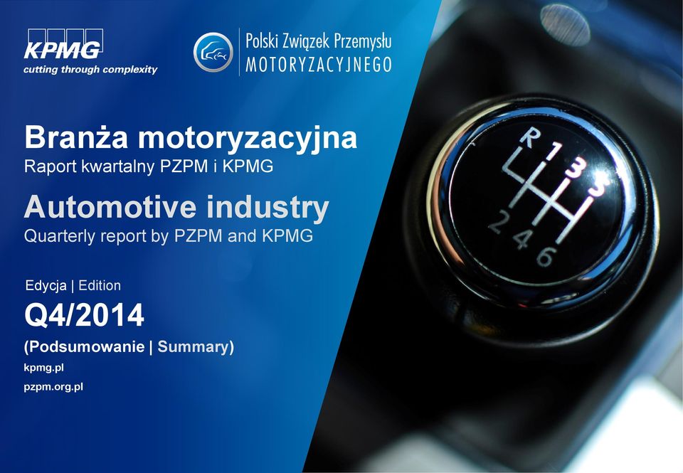 report by PZPM and KPMG Edycja Edition