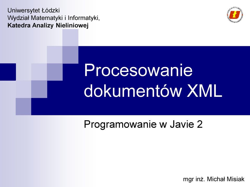 Nieliniowej Procesowanie dokumentów