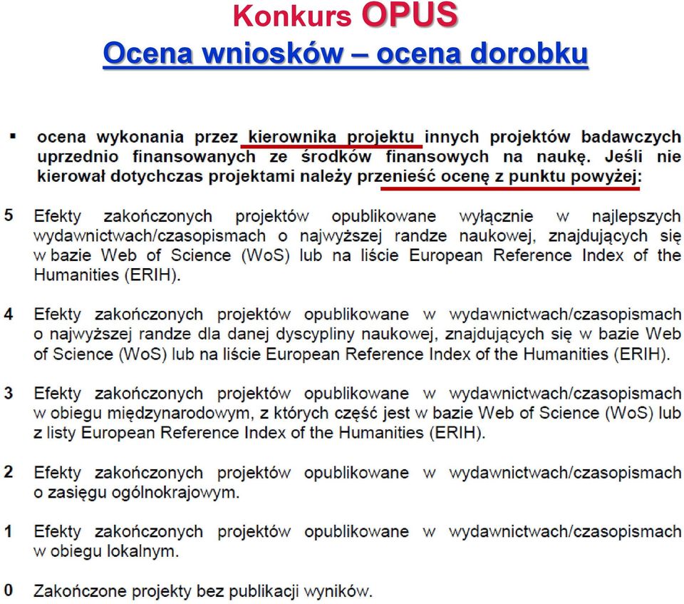 wniosków