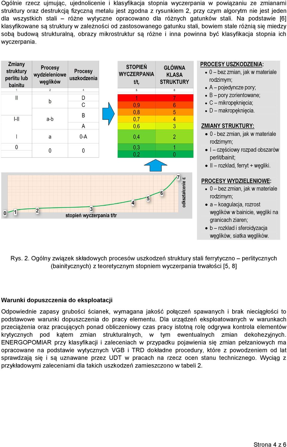 Na podstawie [6] klasyfikowane są struktury w zależności od zastosowanego gatunku stali, bowiem stale różnią się miedzy sobą budową strukturalną, obrazy mikrostruktur są różne i inna powinna być