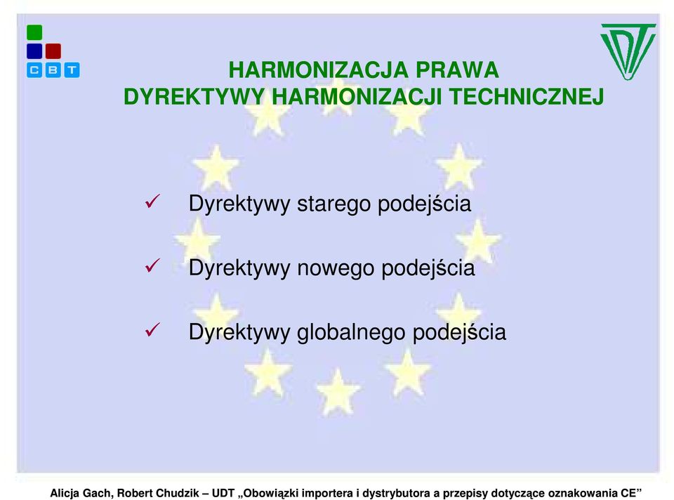 starego podejścia Dyrektywy nowego