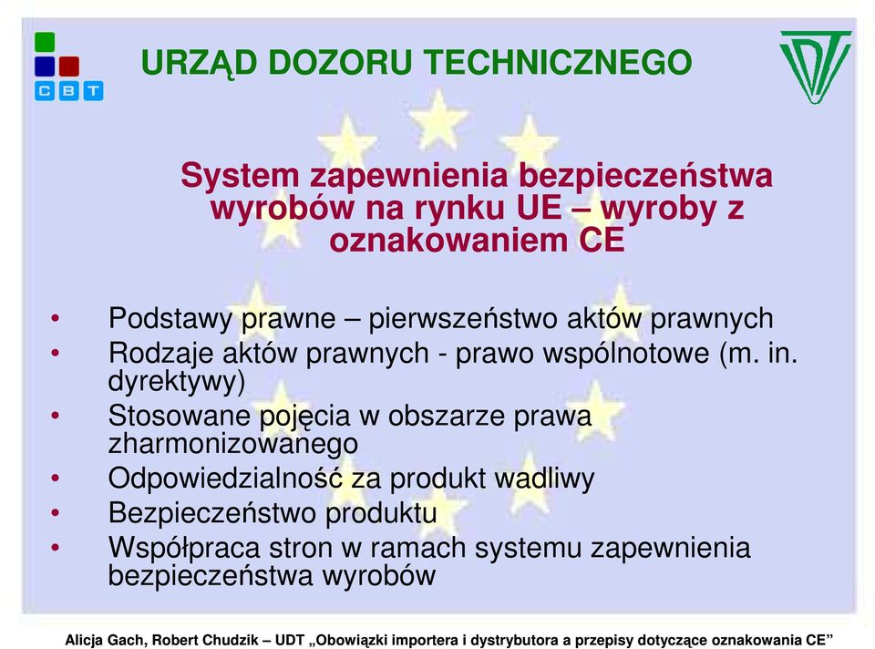 wspólnotowe (m. in.