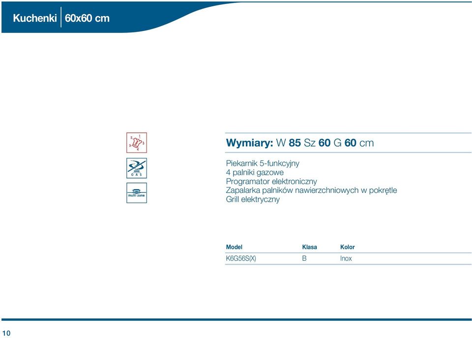 gazowe Programator elektroniczny