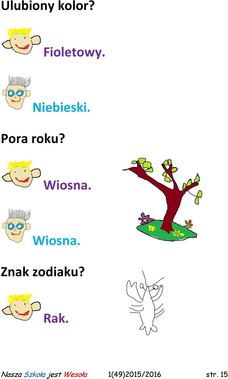 Wiosna. Znak zodiaku? Rak.