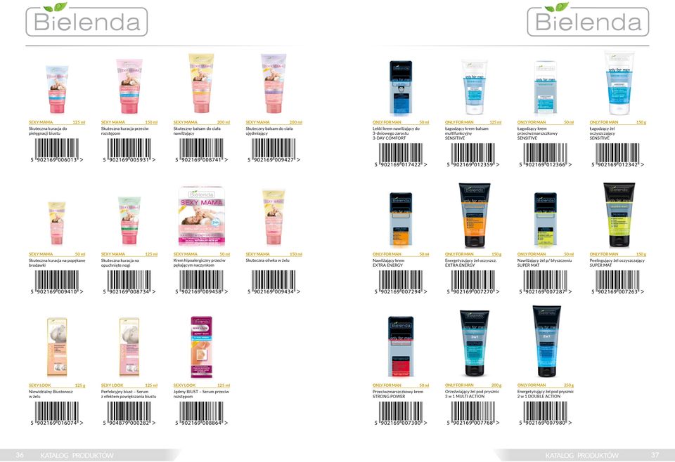 SENSITIVE ONLY FOR MAN Łagodzący żel oczyszczający SENSITIVE 150 g SEXY MAMA Skuteczna kuracja na popękane brodawki SEXY MAMA Skuteczna kuracja na opuchnięte nogi 125 ml SEXY MAMA Krem hipoalergiczny