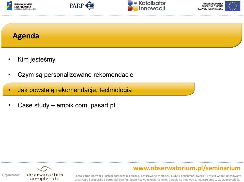 Jak powstają rekomendacje,