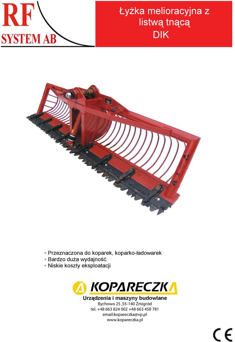 koparek, koparko-ładowarek