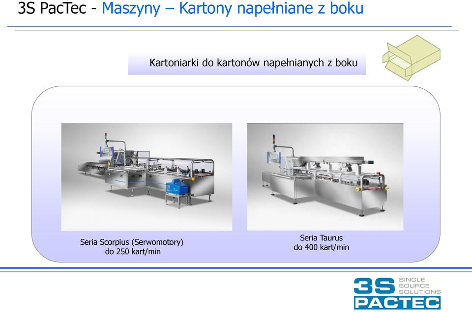 napełnianych z boku Seria Scorpius