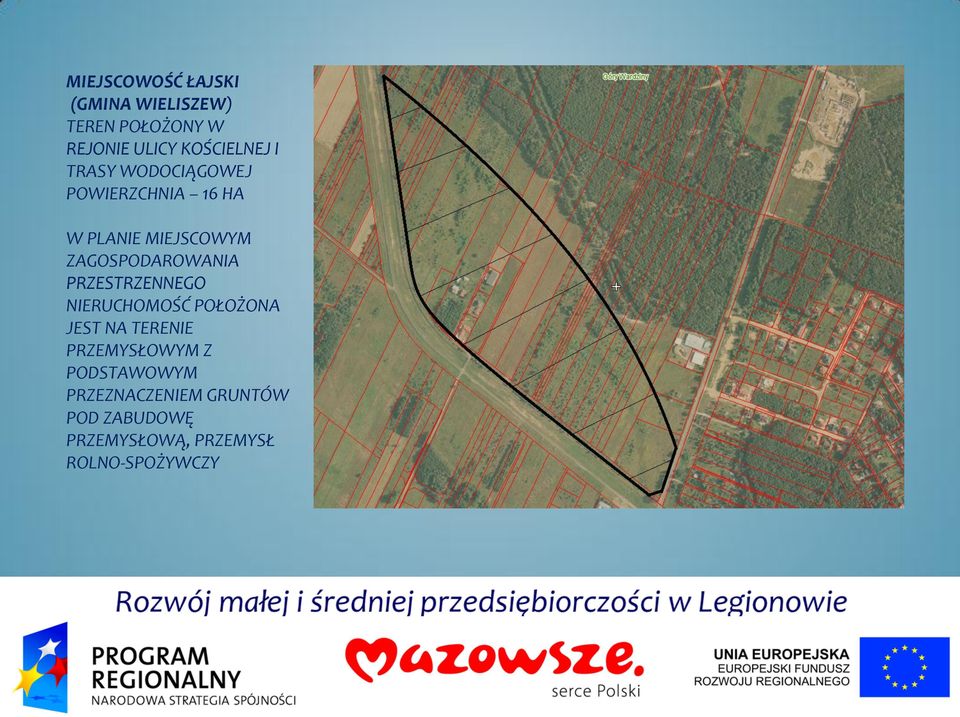 ZAGOSPODAROWANIA PRZESTRZENNEGO NIERUCHOMOŚĆ POŁOŻONA JEST NA TERENIE