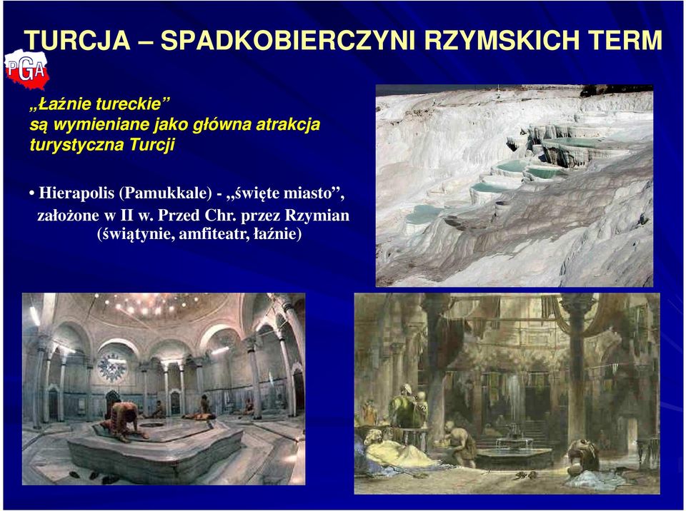 Hierapolis (Pamukkale) - święte miasto, założone w II