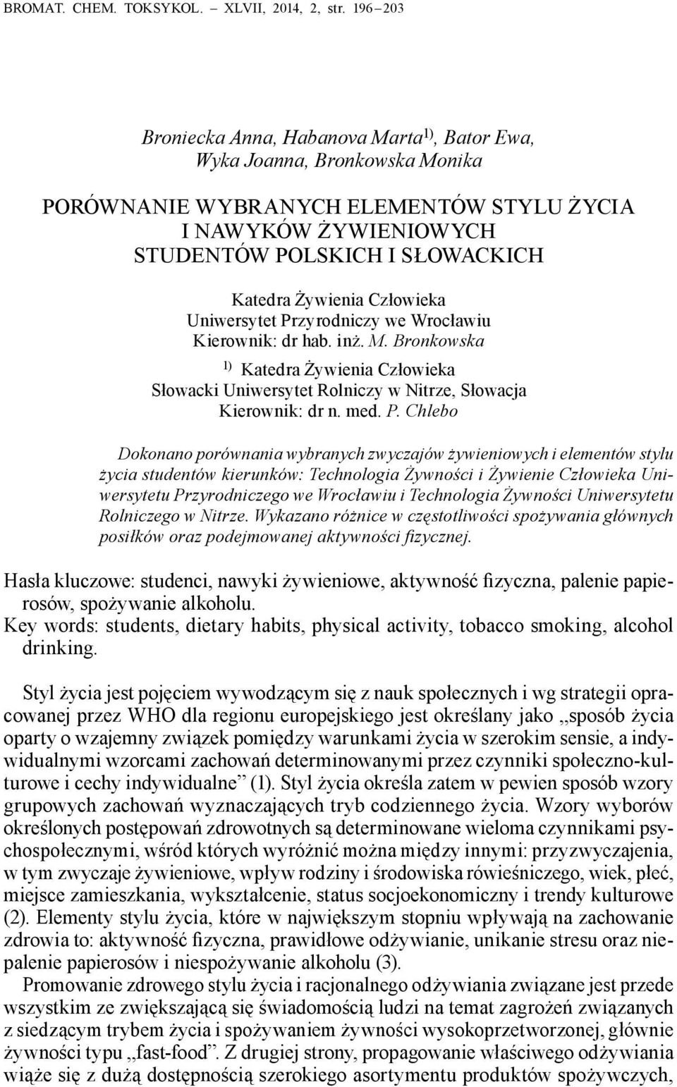 Człowieka Uniwersytet Pr