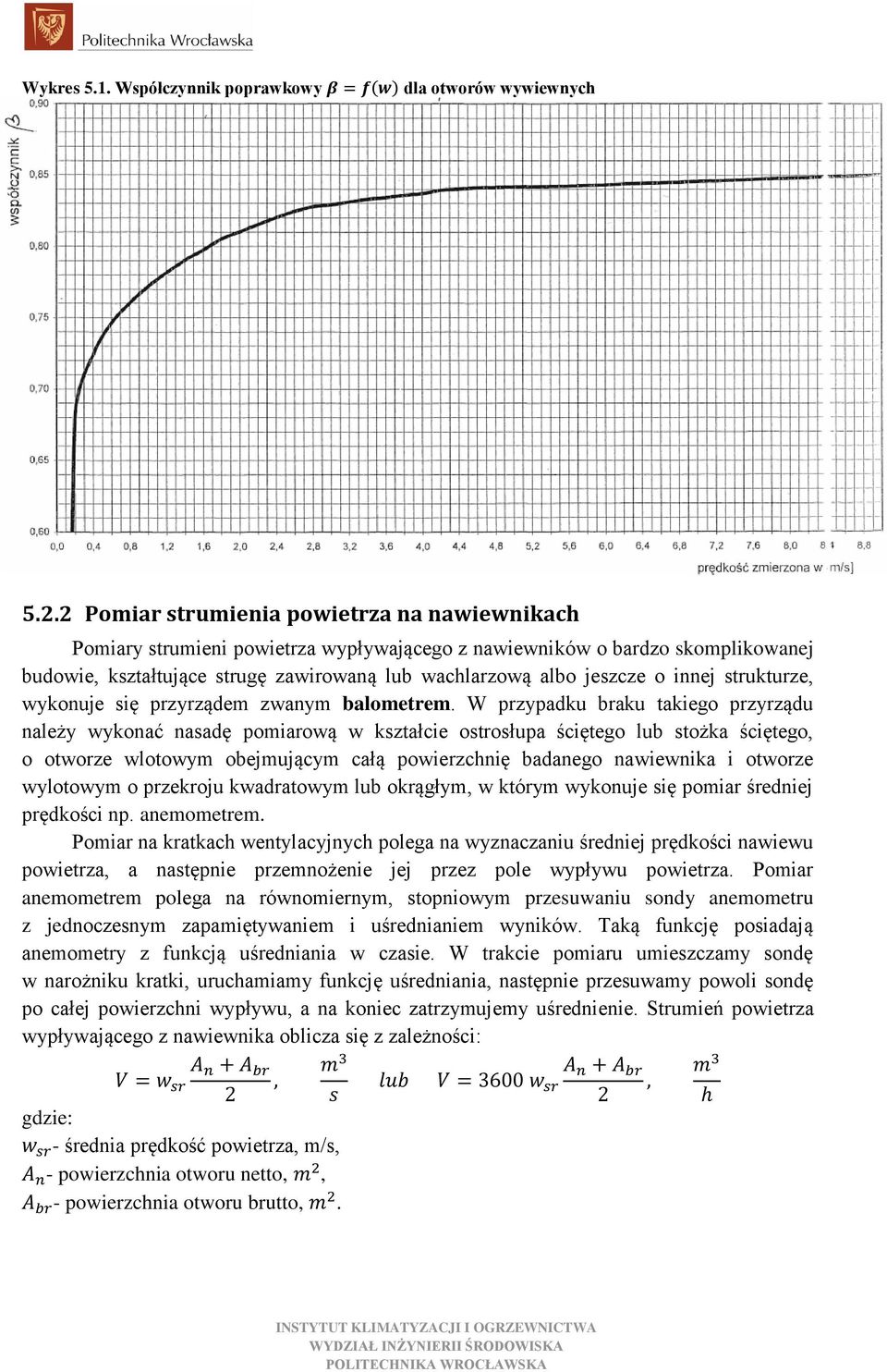 innej strukturze, wykonuje się przyrządem zwanym balometrem.