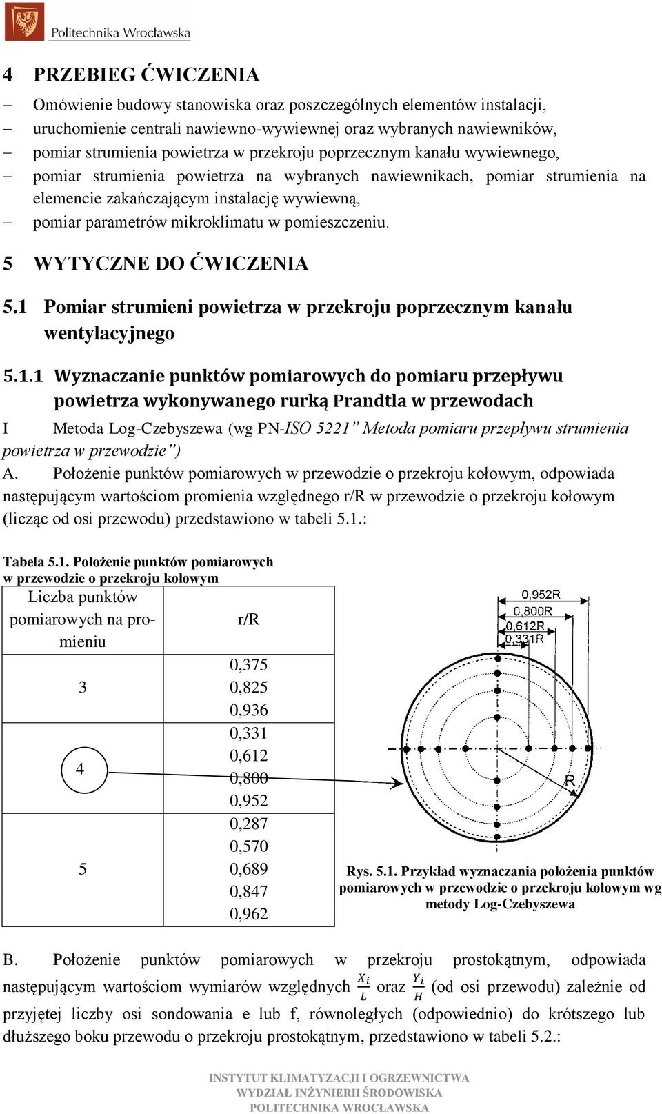 5 WYTYCZNE DO ĆWICZENIA 5.1 