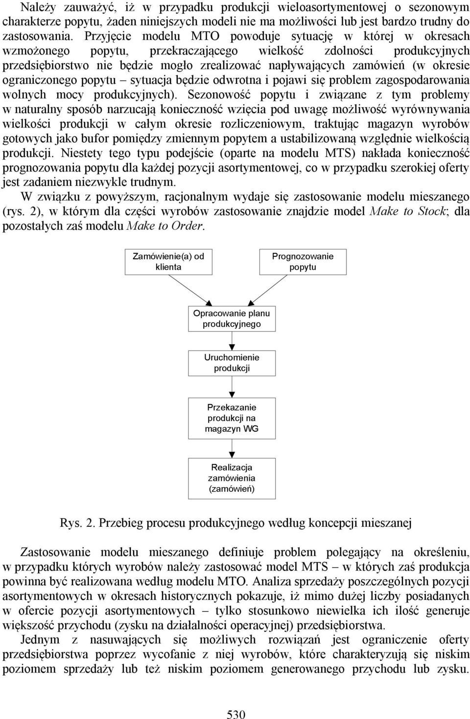 okresie ograniczonego popytu sytuacja będzie odwrotna i pojawi się problem zagospodarowania wolnych mocy produkcyjnych).