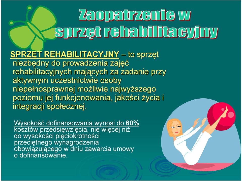jakości Ŝycia i integracji społecznej.