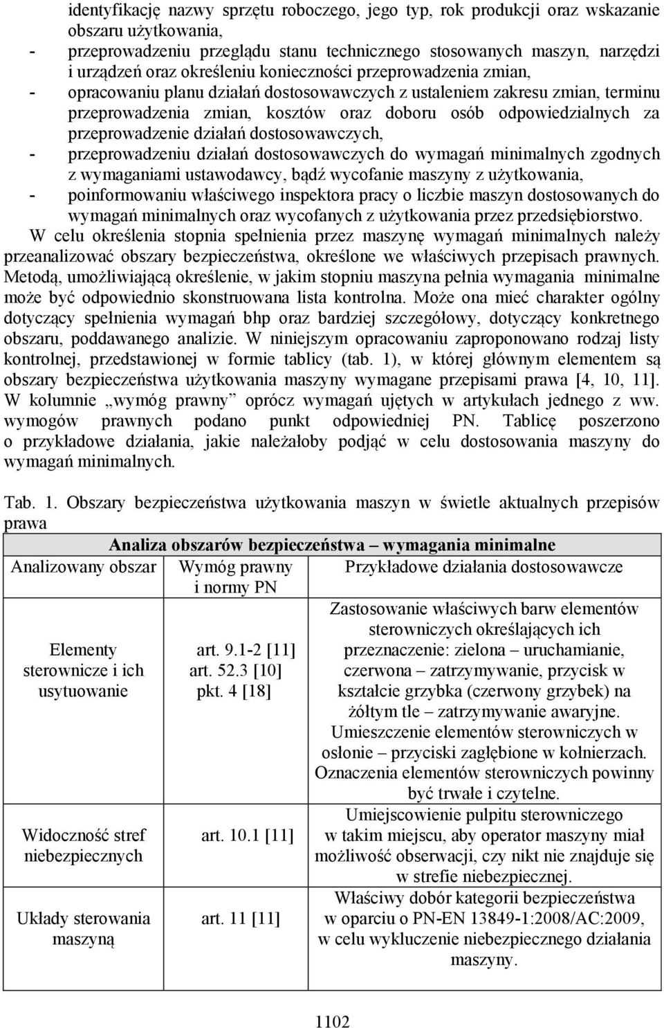 przeprowadzenie działań dostosowawczych, - przeprowadzeniu działań dostosowawczych do wymagań minimalnych zgodnych z wymaganiami ustawodawcy, bądź wycofanie maszyny z użytkowania, - poinformowaniu